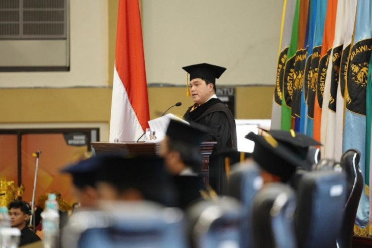Menteri BUMN Erick Thohir...
