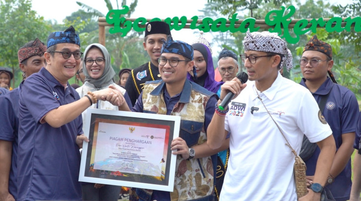 Desa Keranggan di Tangerang...