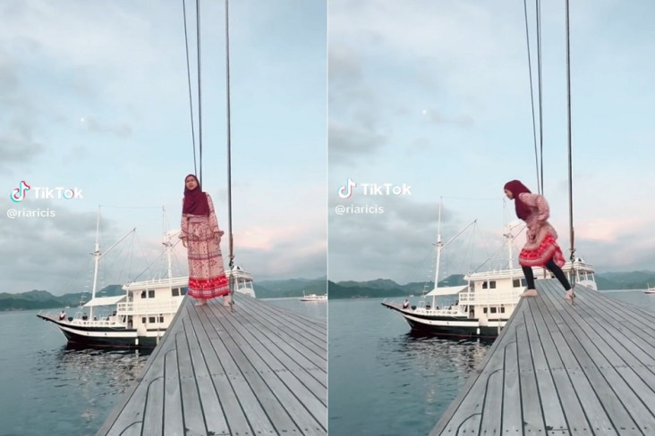 Berenang di Laut Pakai...