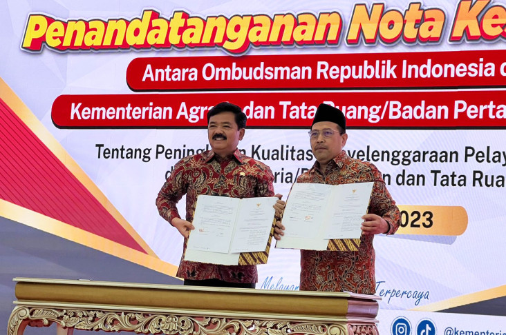 Teken Nota Kesepahaman...