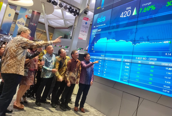 Resmi Melantai di Bursa,...