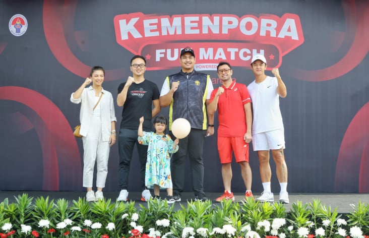 Dibuka Menpora Dito,...