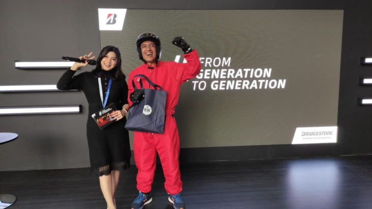 Seru, Booth Bridgestone...
