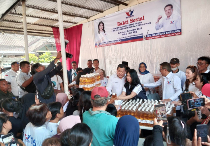 Hadiri Bazar di Cempaka...
