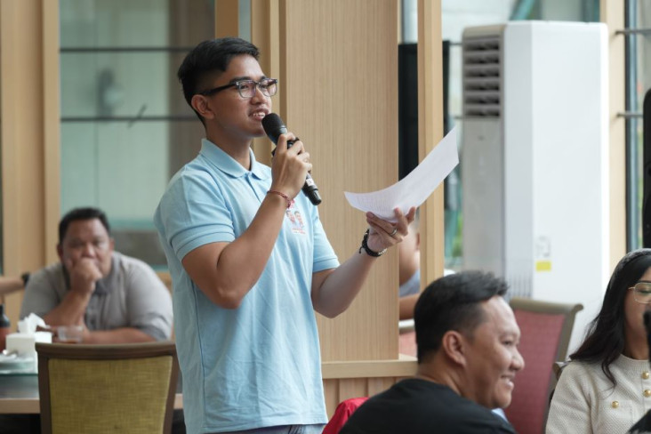 Bertemu Relawan di Tangerang,...