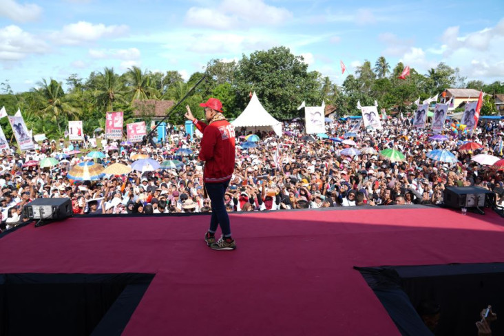 Kampanye di Lampung,...