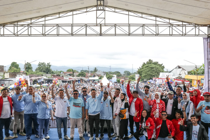 Ribuan Relawan di Sukabumi...