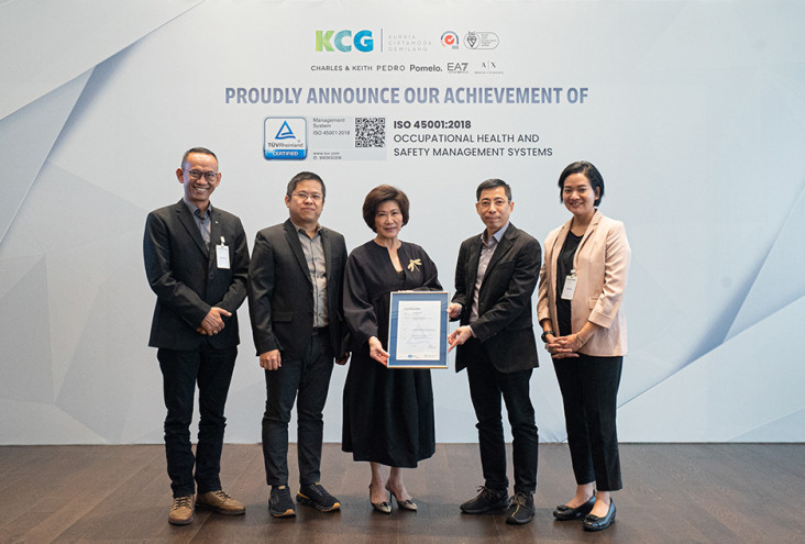 KCG Raih ISO 45001:2018...