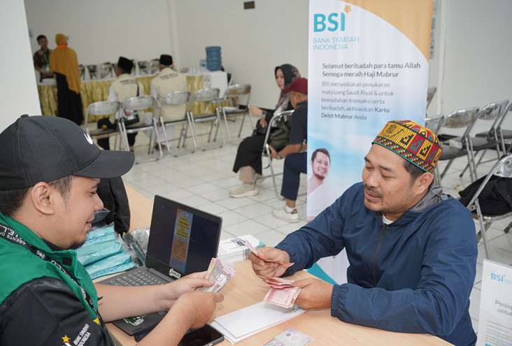 Transaksi Riyal di BSI...