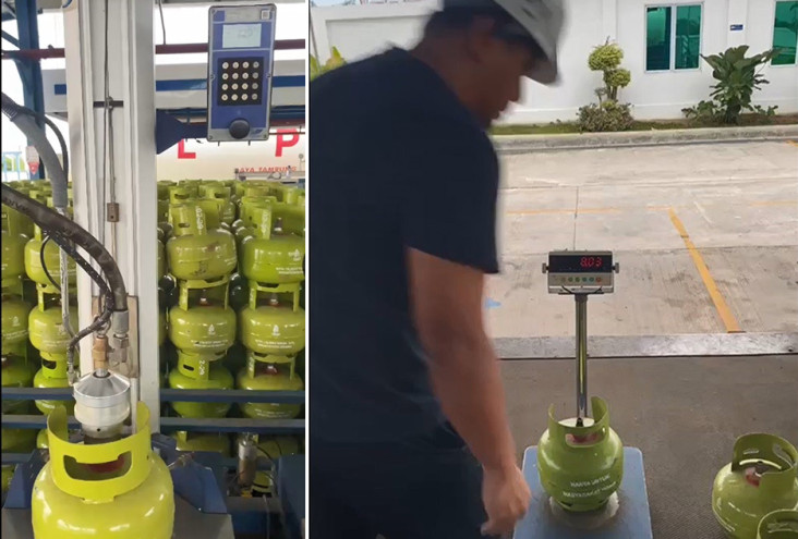 Pastikan Pengisian LPG...