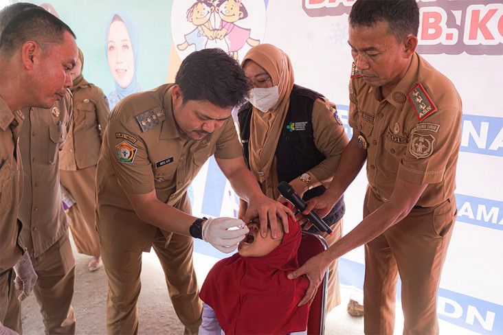 Atasi KLB Polio, Bupati...