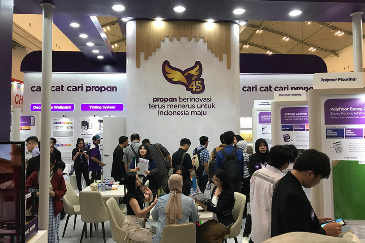 Hadir di IndoBuildTech...