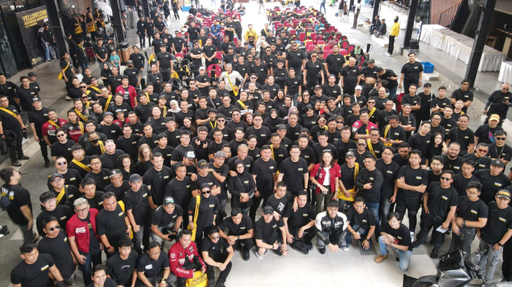 Ratusan Bikers Meriahkan...