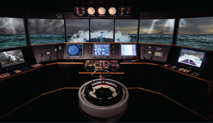 Simulator Kapal Laut...