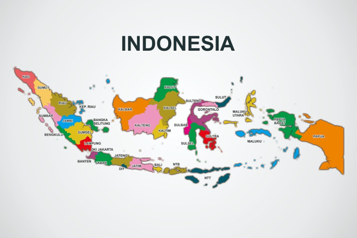 Daftar 38 Provinsi di...
