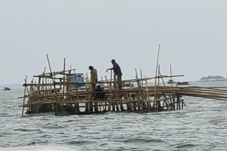 Pagar Bambu yang Dibongkar...
