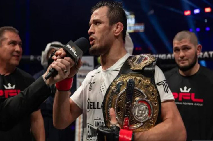 Kemenangan Usman Nurmagomedov...