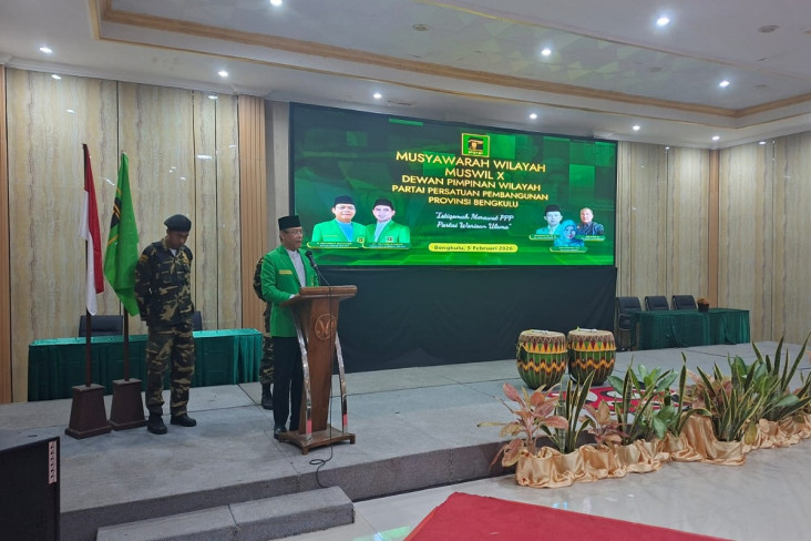 Buka Muswil PPP Bengkulu,...
