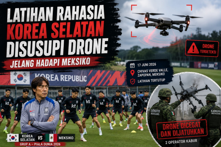 Latihan Rahasia Korea...