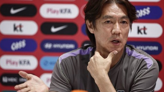 Pelatih Korea Selatan...