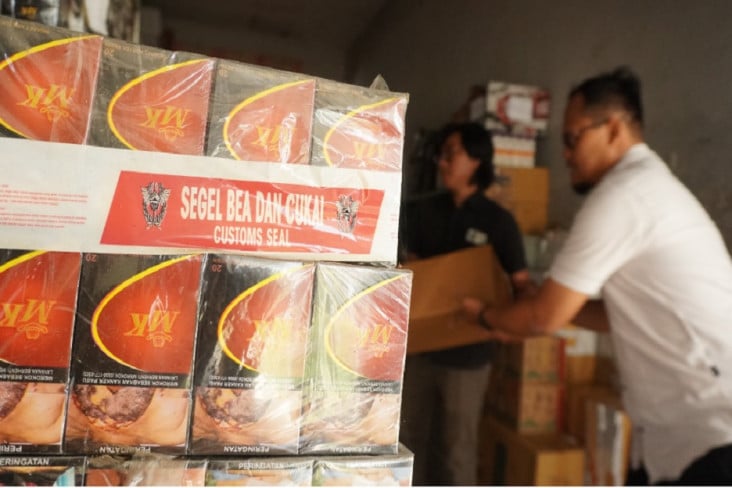 Bea Cukai Kediri Gagalkan...