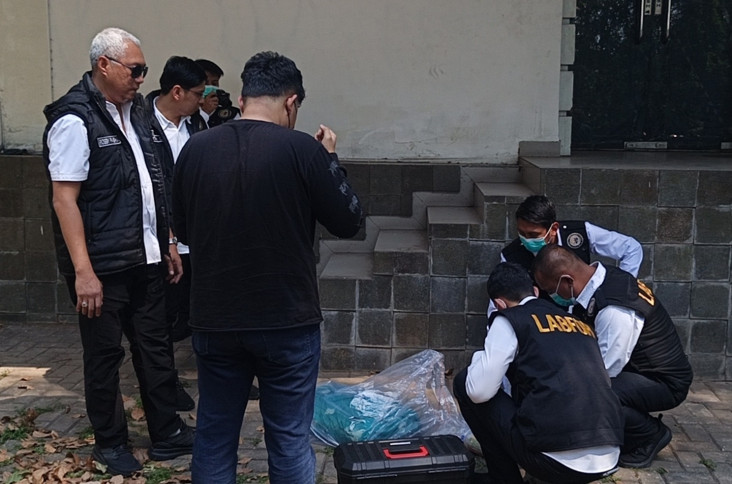 Puslabfor Polri Datangi...