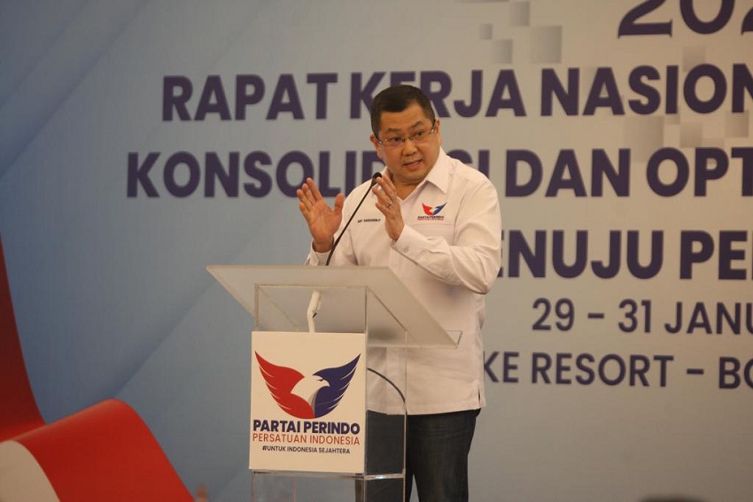 Hary Tanoesoedibjo Konsolidasi DPP dan DPW Seluruh Indonesia