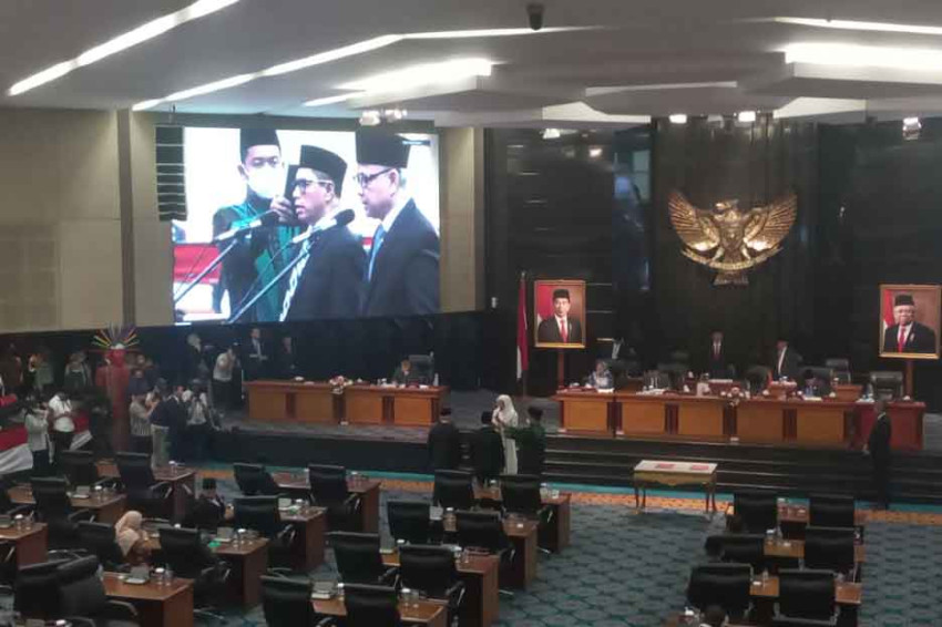 Anies Hadiri PAW Putra Haji Lulung, Guruh Tirta Lunggana