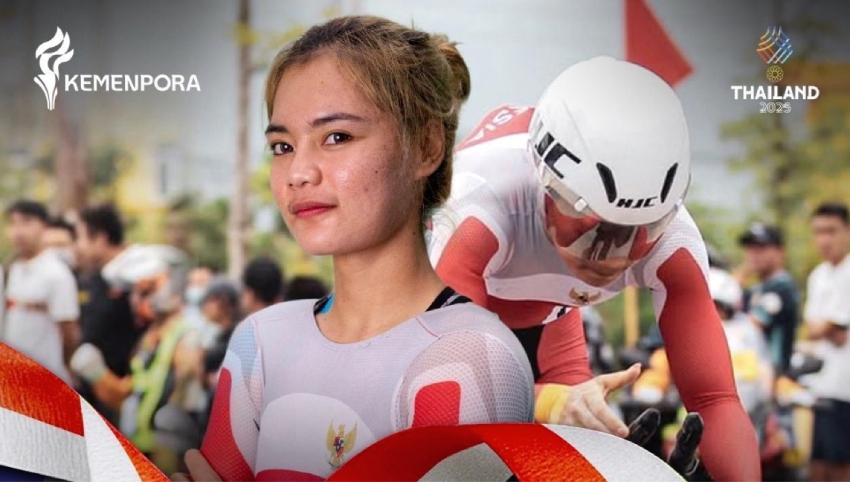 Atlet Sepeda Ayustina Delia Sumbang Medali Emas ke-45 Indonesia