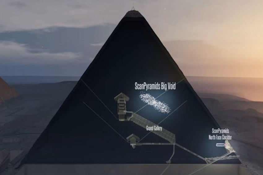 Misteri Ruang Tersembunyi dalam Piramida Giza Terungkap