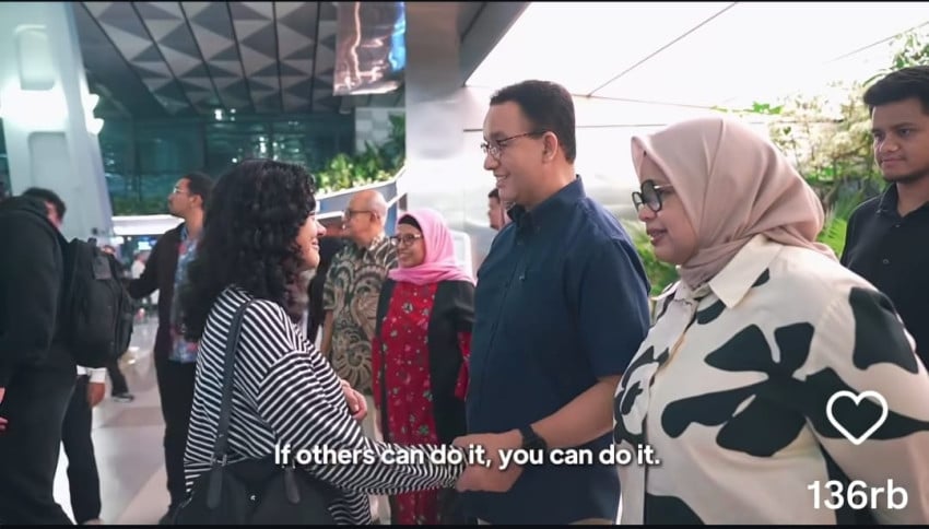 Momen Anies Melepas Mutiara Annisa Baswedan Kuliah di Amerika