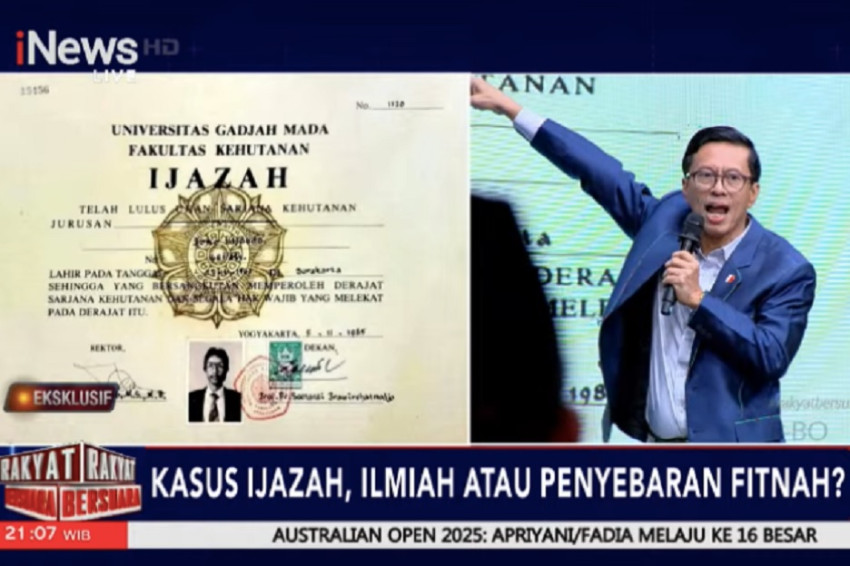 Ketum Joman Beberkan Data Forensik Digital Ijazah Jokowi Asli