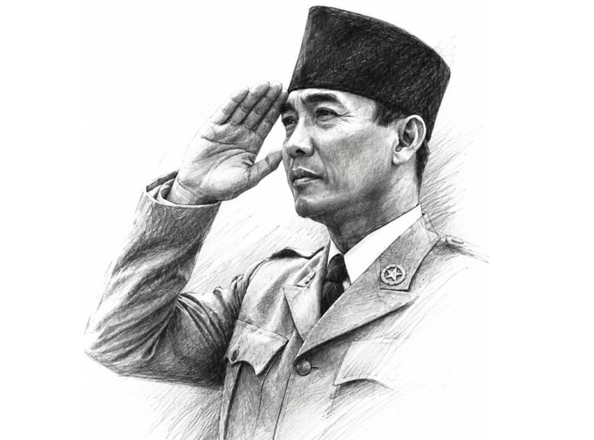 Prabowo Kenang Hari Lahir Soekarno Lewat Potret Sang Proklamator