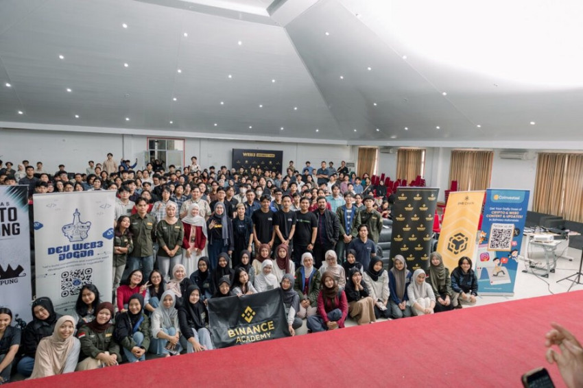 Web3 University Tour 2026 Digelar ITERA Lampung, Ratusan Mahasiswa Belajar Blockchain