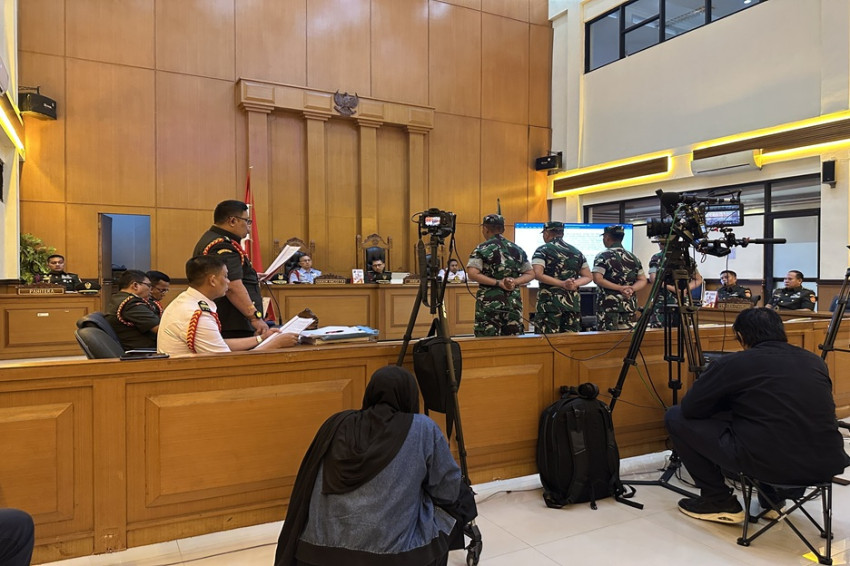 Oditur Militer Sampaikan 12 Poin Replik Terkait Kasus Penyir