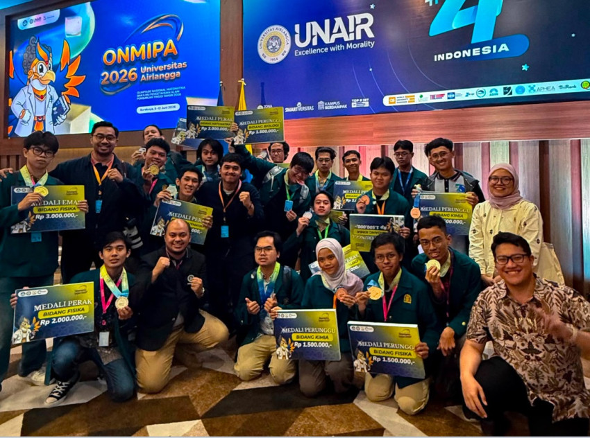 Hasil ONMIPA-PT 2026: ITB Raih Juara Umum, Ini Daftar Lengkap Peraih Medali