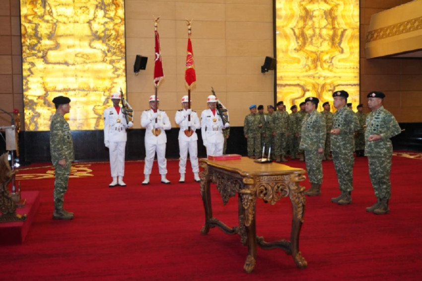 Marsdya M. Khairil Lubis Resmi Menjabat sebagai Dansesko TNI, Marsda Muzafar Dipercaya sebagai Pangkogabwilhan II