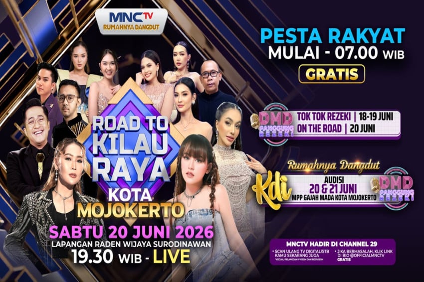 Road to Kilau Raya Mojokerto : MNCTV Hadir Meriahkan Hari Jadi Kota Mojokerto ke-108