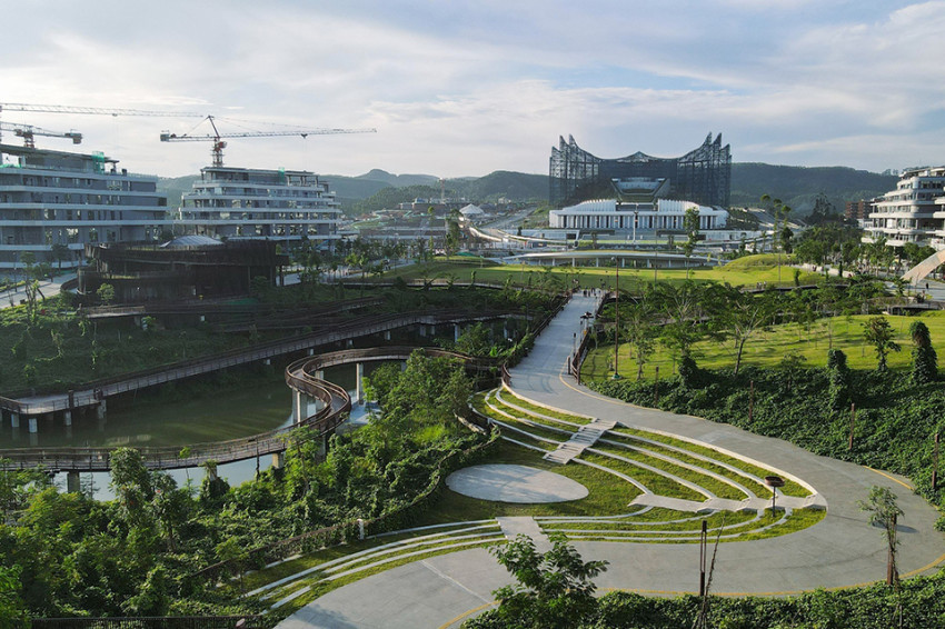 Plaza Seremoni IKN Karya Brantas Abipraya Raih Penghargaan Lanskap Internasional MLAA 2026