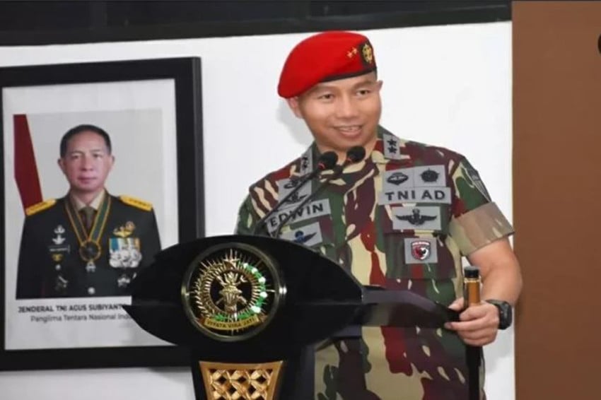 5 Pangdam Lulusan Akmil 1997, Satu Angkatan dengan Danpaspampres Mayjen Edwin Adrian Sumantha