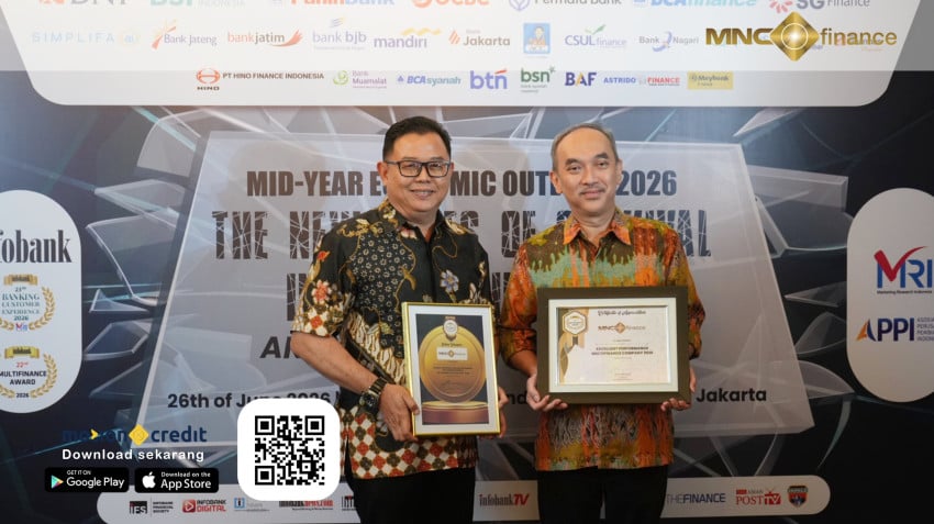 Raih Penghargaan Infobank, MNC Finance Catat Kinerja Terbaik Selama Lima Tahun Berturut-turut