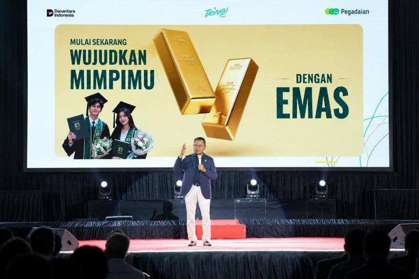 Hadir di CEO Talks Unand, Pegadaian Ajak Generasi Muda Melek Investasi Sejak Dini
