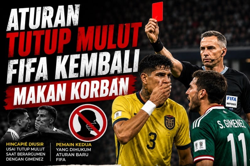 Aturan Tutup Mulut FIFA Kembali Makan Korban