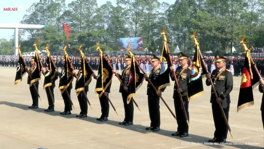 Daftar Lengkap Penerima Tanda Kehormatan Nugraha Sakanti dan Bintang Bhayangkara Nararya