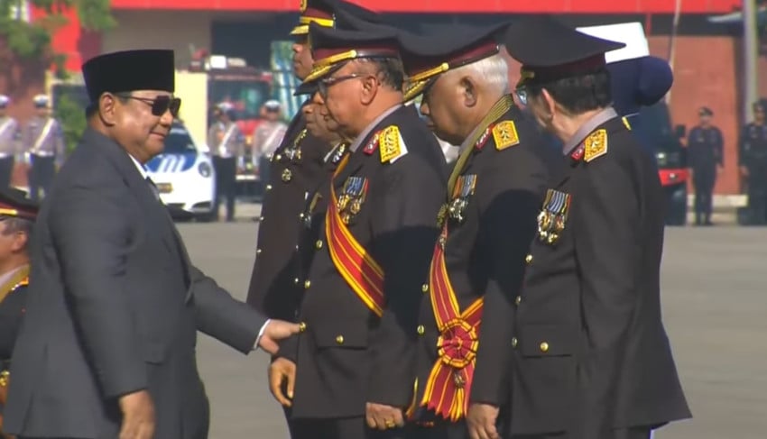 3 Purnawirawan Polri Dianugerahi Pangkat Kehormatan