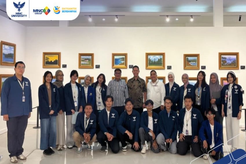MNC University Jadi Kampus Pertama Kunjungi Cikeas Art Gallery, Mahasiswa DKV Pelajari Masterpiece SBY