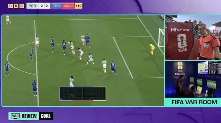 VAR Untungkan Portugal di Piala Dunia 2026, Kenapa Gol Injury Time Kroasia Dianulir?