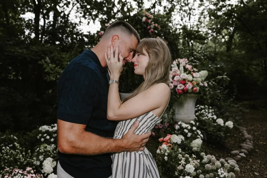 5 Fakta Pernikahan Taylor Swift dan Travis Kelce, Gaun Dior hingga Tamu Bertabur Bintang