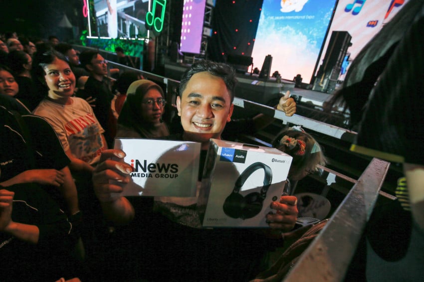 Pecah Banget! Serunya Kuis iNews Media Group di Jakarta Fair, Ribuan Penonton Rela Antre Demi Hadiah