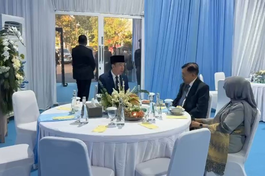 Jokowi Beberkan Isi Obrolannya dengan JK ketika Bertemu di HUT Bhayangkara
